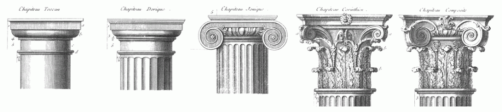 Architecture, pillars, masonic symbol