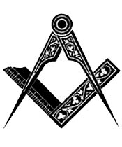 square, compass, masonic symbol, logo of Freemasonry, master mason