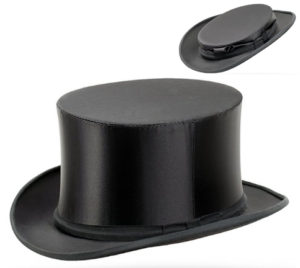 Collapsible top hat