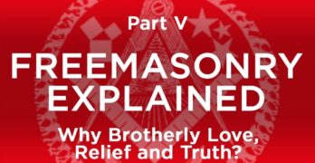 What is brotherly love in Freemasonry?